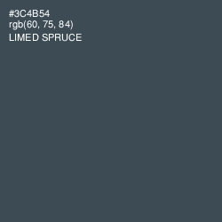 #3C4B54 - Limed Spruce Color Image